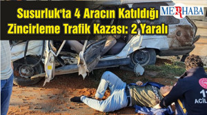 Susurluk'ta 4 Aracın Katıldığı Zincirleme Trafik Kazası: 2 Yaralı