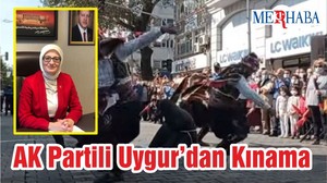 AK Partili Uygur’dan Kınama