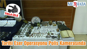 Tarihi Eser Operasyonu Polis Kamerasında