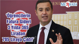 ‘Öğrencilerin Fatura Gideri 3 Yılda 365 Liradan 705 Liraya Çıktı!’