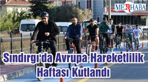Sındırgı'da Avrupa Hareketlilik Haftası Kutlandı