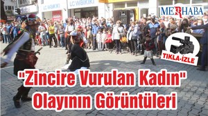 "Zincire Vurulan Kadın" Olayının Görüntüleri
