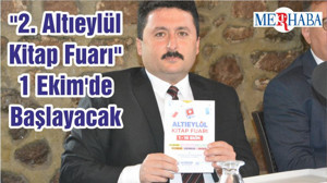 "2. Altıeylül Kitap Fuarı" 1 Ekim'de Başlayacak