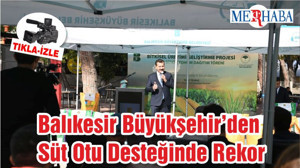Balıkesir Büyükşehir’den Süt Otu Desteğinde Rekor