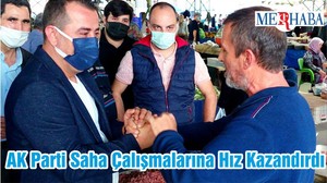 AK Parti Saha Çalışmalarına Hız Kazandırdı