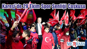 Karesi’de 29 Ekim Spor Şenliği Coşkusu