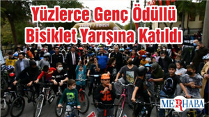 Yüzlerce Genç Ödüllü Bisiklet Yarışına Katıldı