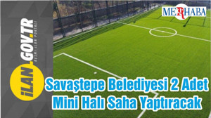 Savaştepe Belediyesi 2 Adet Mini Halı Saha Yaptıracak