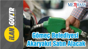 Gömeç Belediyesi Akaryakıt Satın Alacak