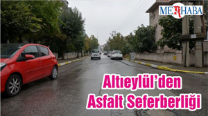 Altıeylül’den Asfalt Seferberliği