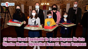 23 Nisan Ulusal Egemenlik Ve Çocuk Bayramı İlk-Orta Öğretim Okulları Öğrencileri Arası 22. Resim Yarışması