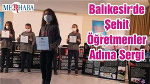 Balıkesir'de Şehit Öğretmenler Adına Sergi