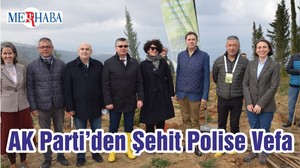 AK Parti’den Şehit Polise Vefa