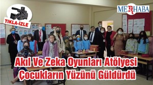 Akıl Ve Zeka Oyunları Atölyesi Çocukların Yüzünü Güldürdü