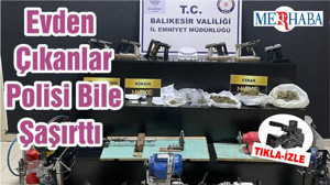 Evden Çıkanlar Polisi Bile Şaşırttı