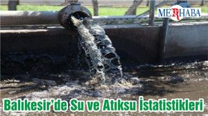 Balıkesir’de Su ve Atıksu İstatistikleri