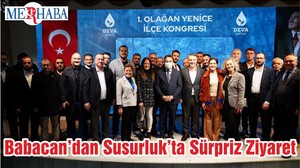 Babacan’dan Susurluk’ta Sürpriz Ziyaret