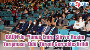 BAÜN'de "Yunus Emre Şiir ve Resim Yarışması" Ödül Töreni Gerçekleştirildi