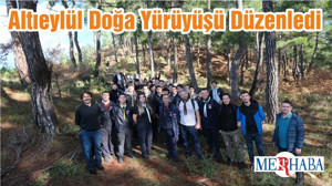 Altıeylül Doğa Yürüyüşü Düzenledi