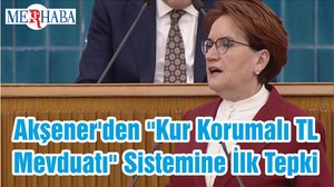 Akşener'den "Kur Korumalı TL Mevduatı" Sistemine İlk Tepki: Madem Büyük Bir Başarı Doğal Gaz Ve Elektrik Fiyatlarını Hemen Düşürün