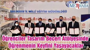 Öğrenciler Tasarım Beceri Atölyesinde Öğrenmenin Keyfini Yaşayacaklar