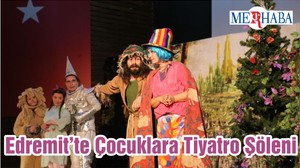 Edremit’te Çocuklara Tiyatro Şöleni