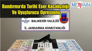 Bandırma'da Tarihi Eser Kaçakçılığı Ve Uyuşturucu Opresyonu