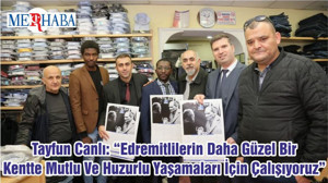 Tayfun Canlı: “Edremitlilerin Daha Güzel Bir Kentte Mutlu Ve Huzurlu Yaşamaları İçin Çalışıyoruz”