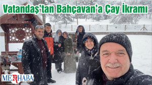 Vatandaş’tan Başkan Bahçavan’a Çay İkramı