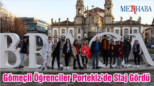 Gömeçli Öğrenciler Portekiz’de Staj Gördü