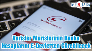 Varisler Murislerinin Banka Hesaplarını E-Devlet'ten Görebilecek