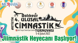 5-6 Şubat’ta Jiimnastik Heyecanı Başlıyor!