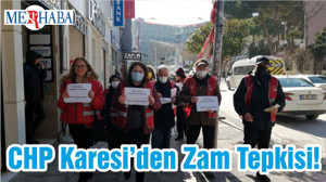 CHP Karesi’den Zam Tepkisi!