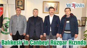 Balıkesir’in Canbeyi Rüzgar Hızında
