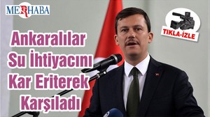 Ankaralılar Su İhtiyacını Kar Eriterek Karşıladı