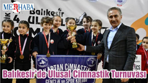 Balıkesir’de Ulusal Cimnastik Turnuvası