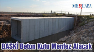 BASKİ Beton Kutu Menfez Alacak