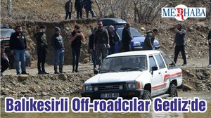 Balıkesirli Off-roadcılar Gediz'de