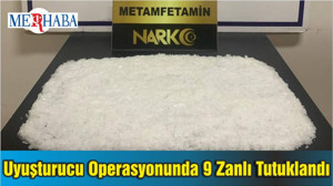 Balıkesir'deki Uyuşturucu Operasyonunda Yakalanan 9 Zanlı Tutuklandı