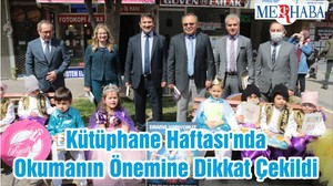 Kütüphane Haftası'nda Okumanın Önemine Dikkat Çekildi