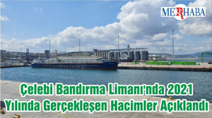 Çelebi Bandırma Limanı'nda 2021 Yılında Gerçekleşen Hacimler Açıklandı