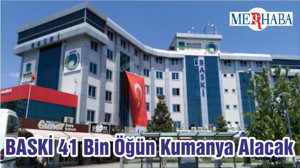 BASKİ 41 Bin Öğün Kumanya Alacak