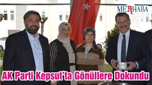 AK Parti Kepsut’ta Gönüllere Dokundu
