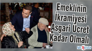 Emeklinin İkramiyesi Asgari Ücret Kadar Olmalı