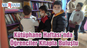 Kütüphane Haftası’nda Öğrenciler Kitapla Buluştu