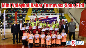 Mini Voleybol Bahar Turnuvası Sona Erdi