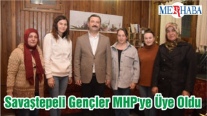 Savaştepeli Gençler MHP'ye Üye Oldu