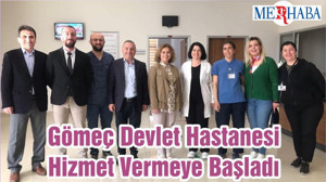 Gömeç Devlet Hastanesi Hizmet Vermeye Başladı