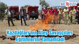Kazdağları’nın Ateş Savaşçıları Eğitimlerini Tamamladı
