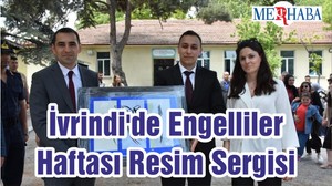 İvrindi'de Engelliler Haftası Resim Sergisi